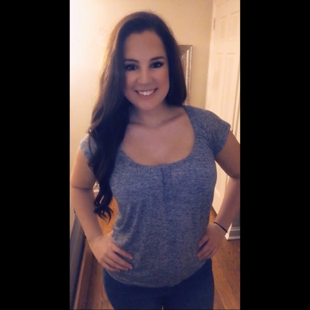 Grey blouse